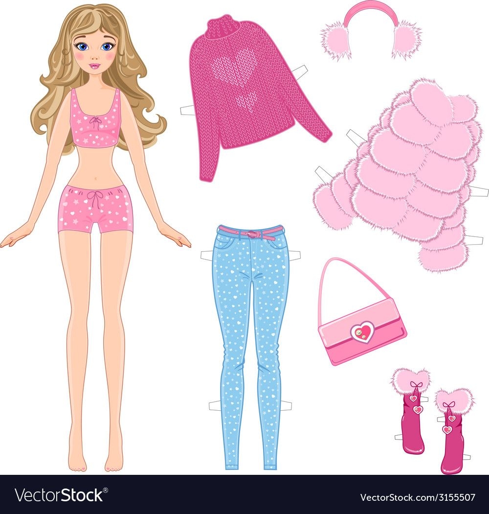 Printable Barbie Paper Dolls