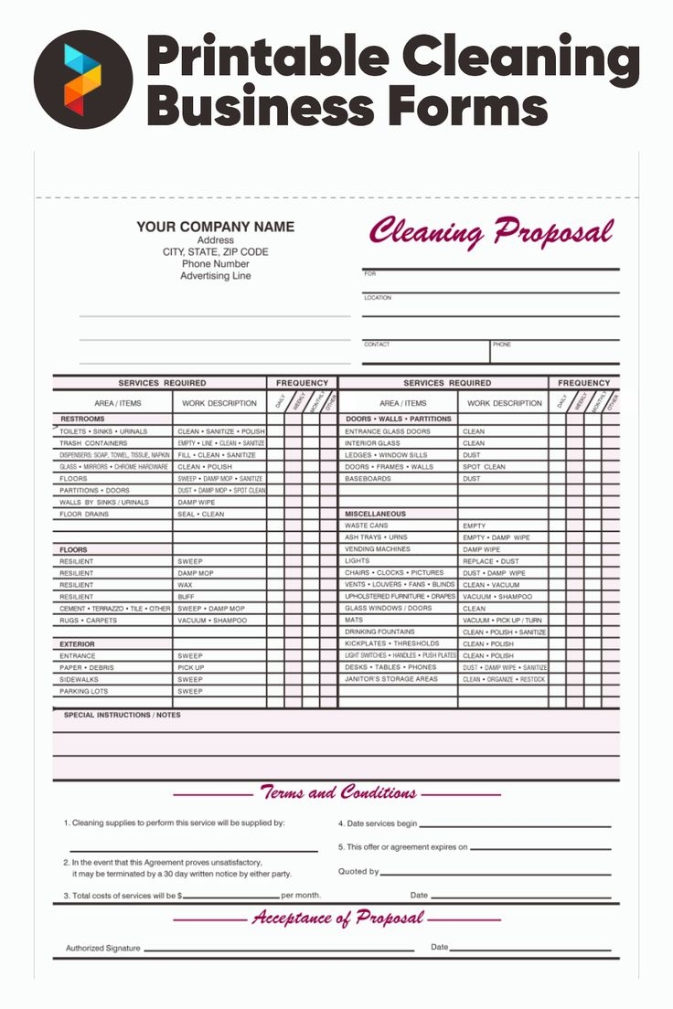Printable Business Forms