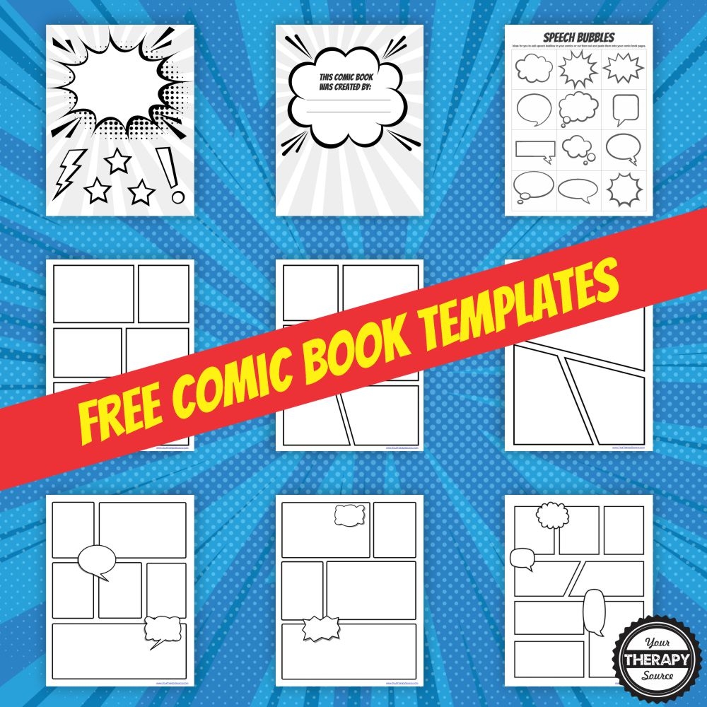 Printable Comic Paper