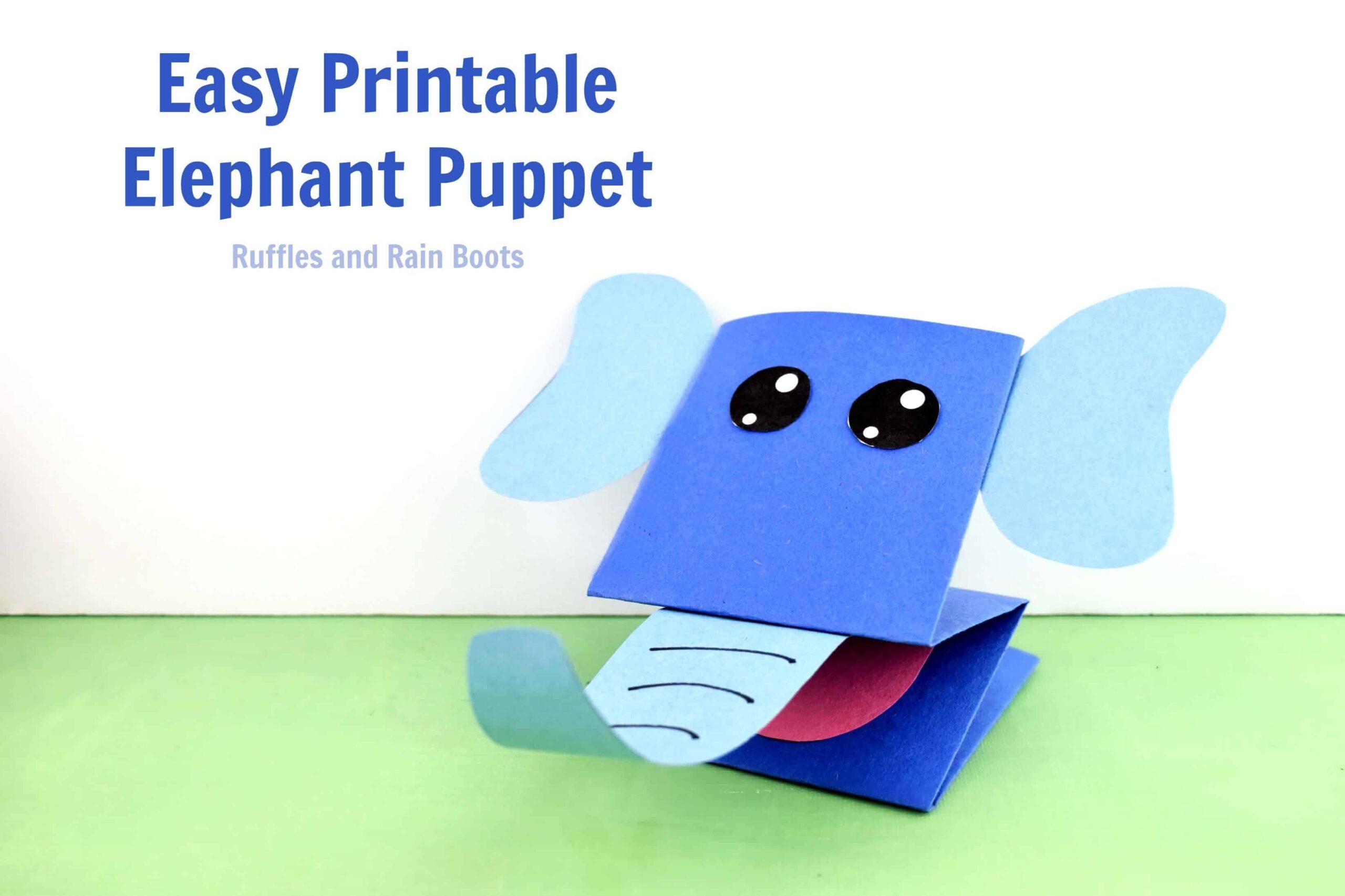 Paper Puppet Printable