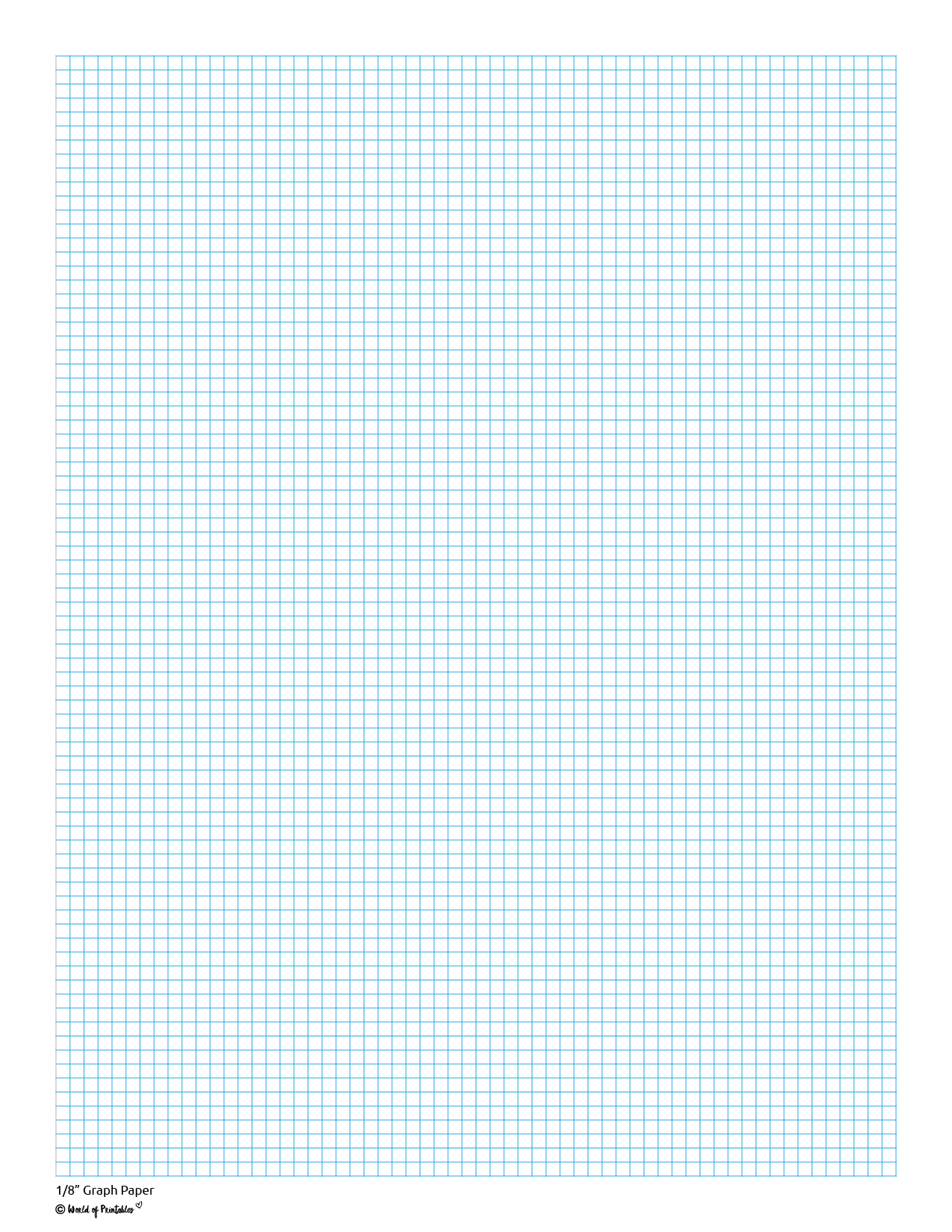 1 Inch Grid Paper Printable