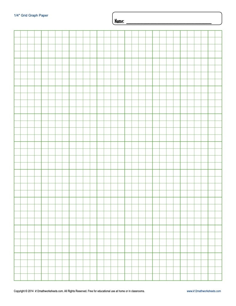 Printable Graph Paper Blank Templates