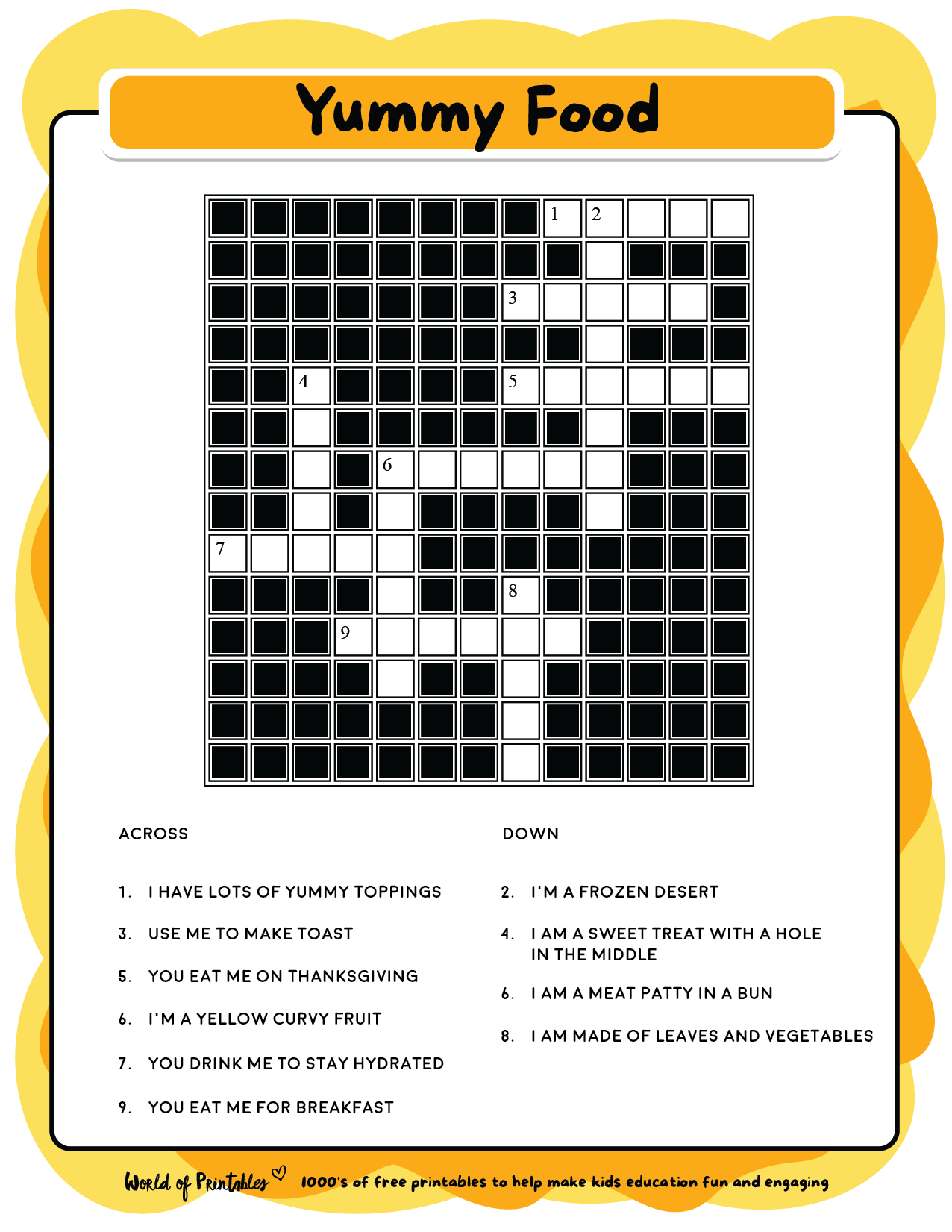 Printable Newspaper Crosswords