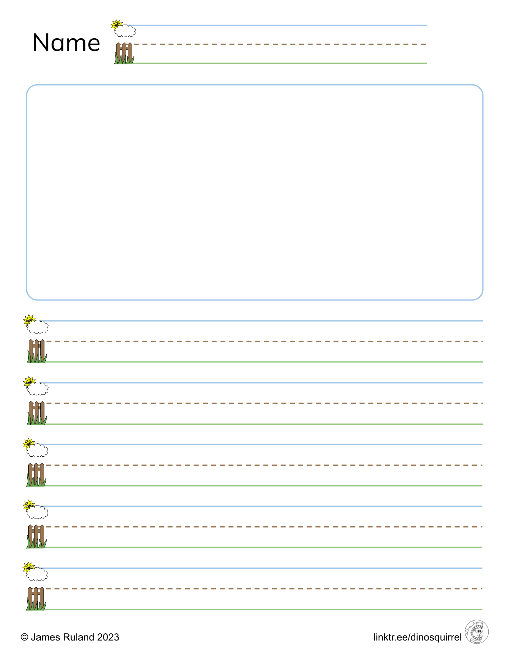 Primary Paper Printable