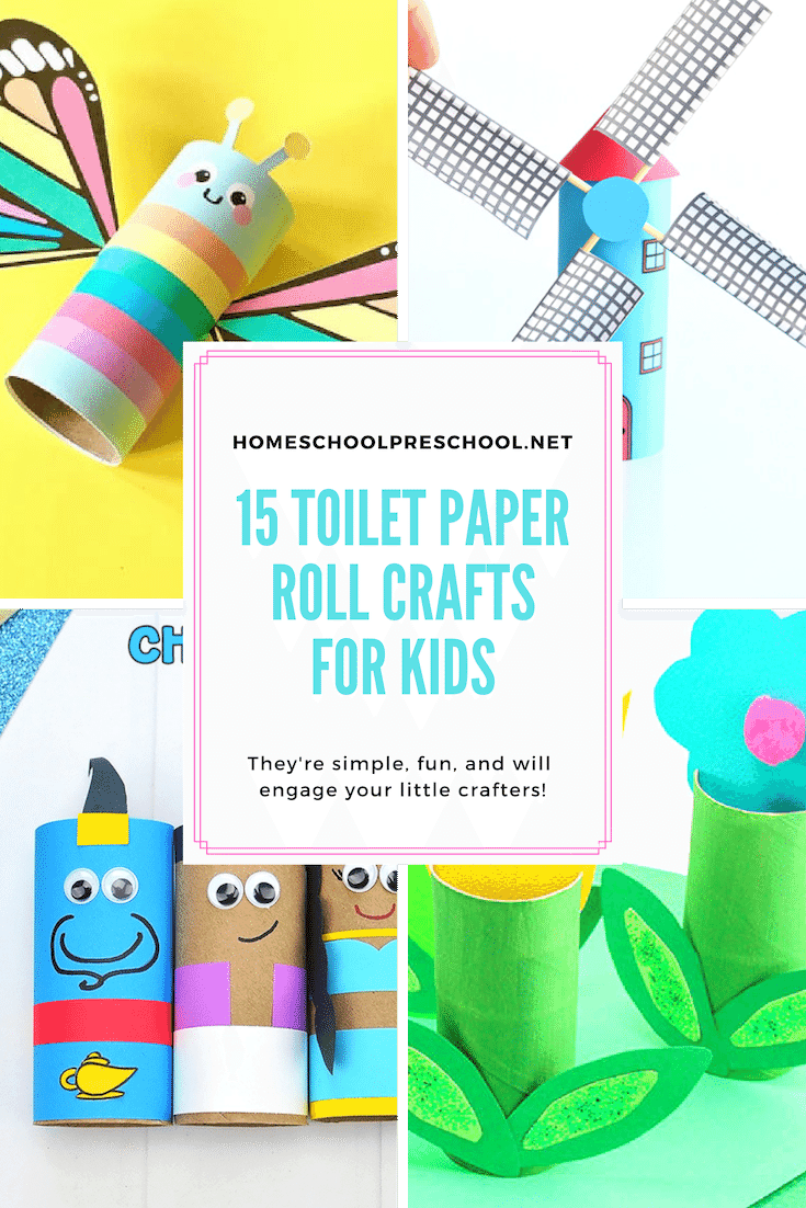 Printable Toilet Paper Roll Crafts For Kids