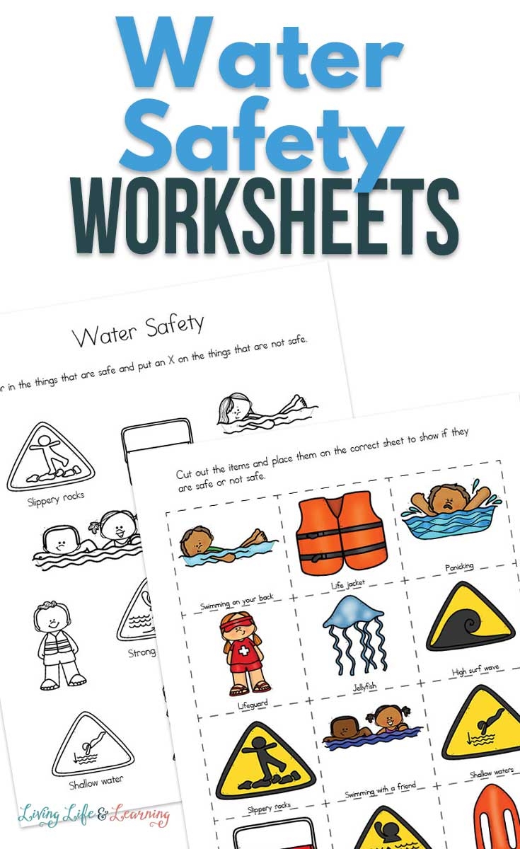 Printable Water Safety Worksheets For Children