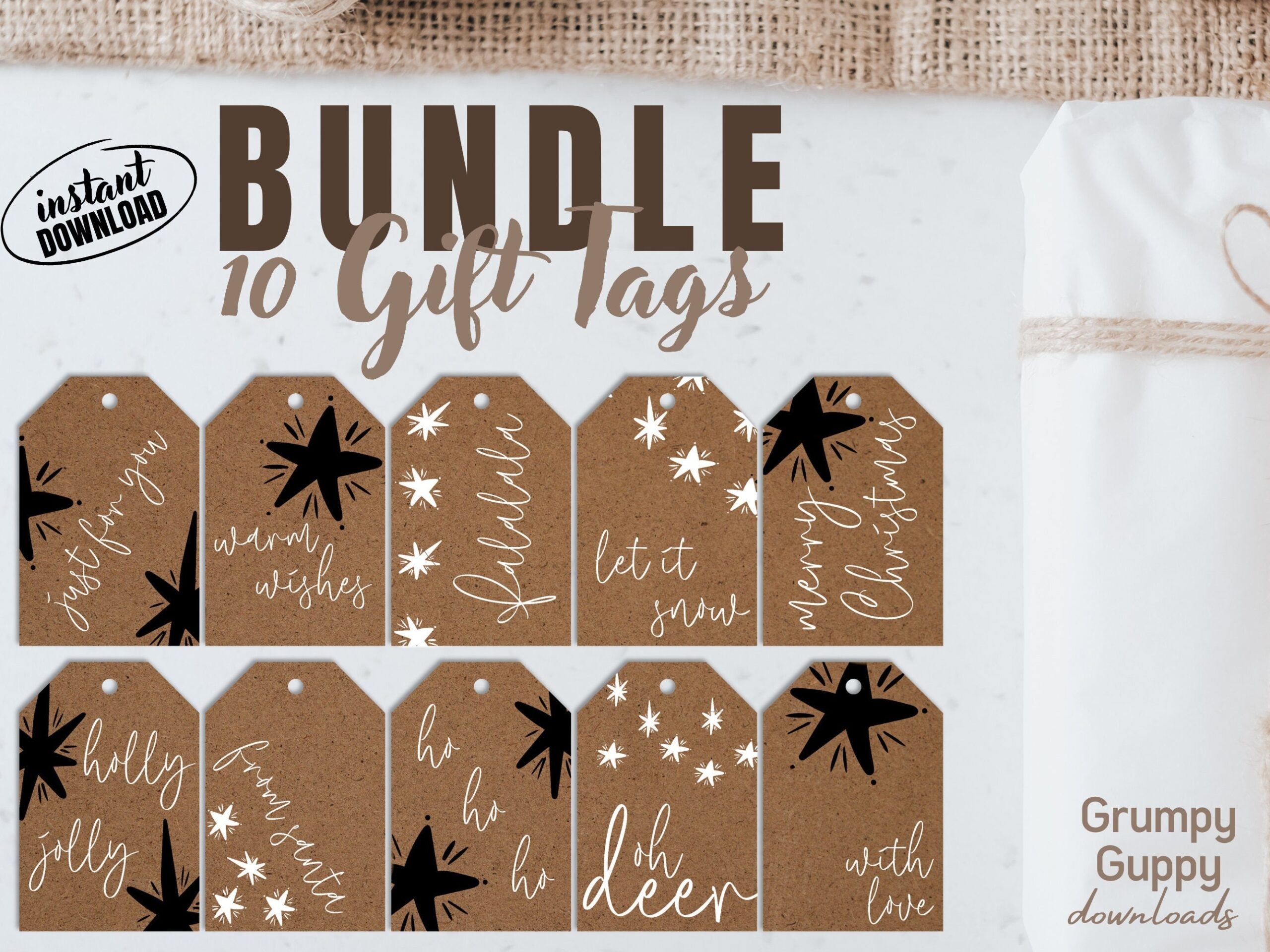 Printables Christmas Gift Tags To From Christmas Label Nativity Gift Tags PNG Snowflake Gift Tags Festive Gift Tags Cozy Script Tags Etsy