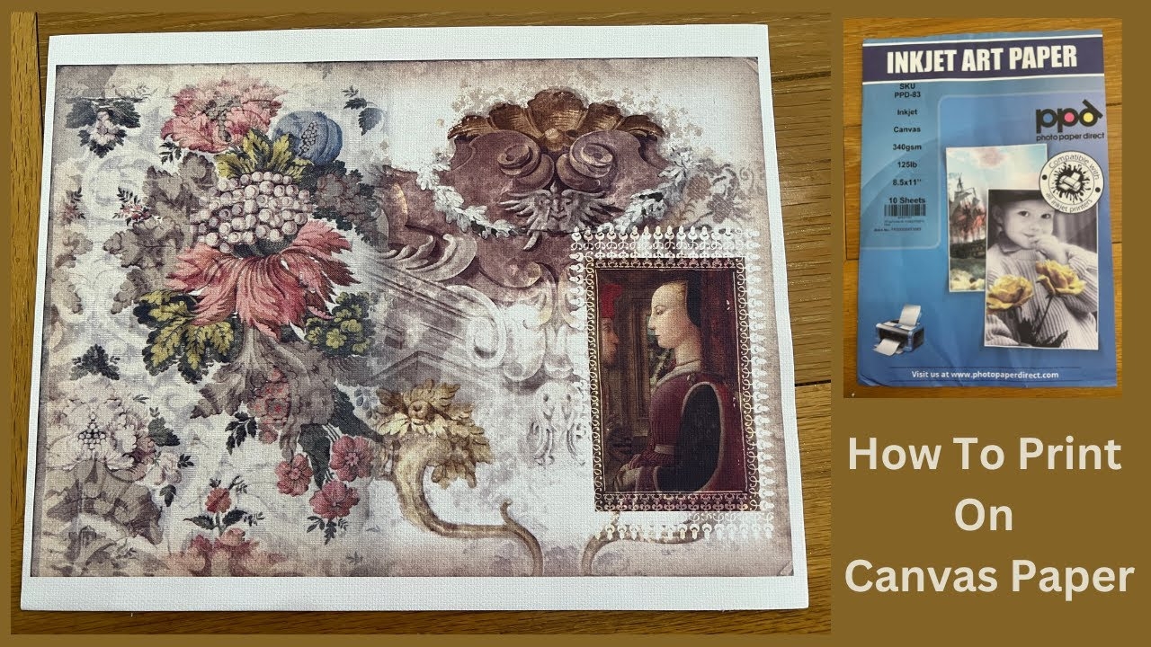 Printable Canvas Paper