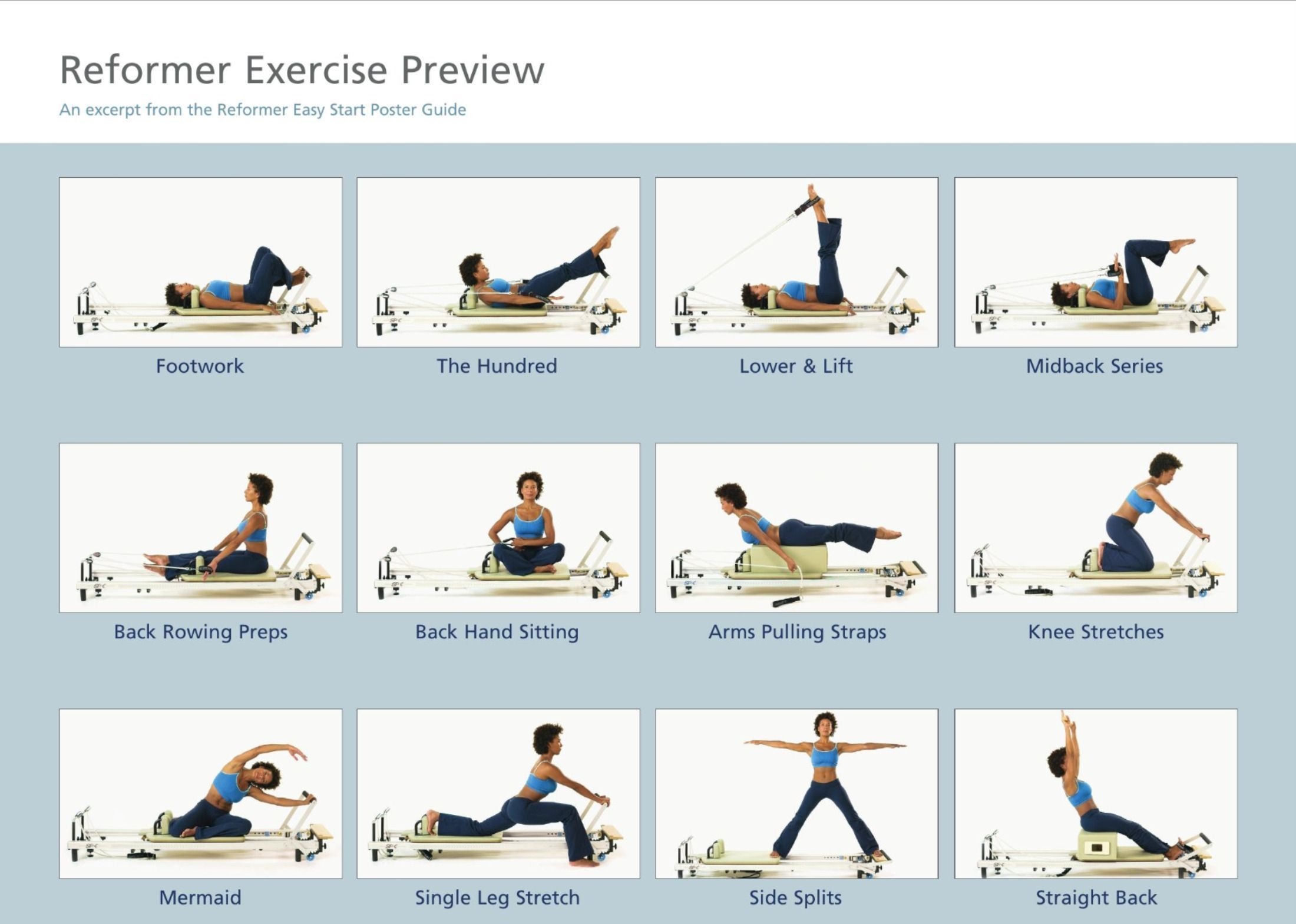 Reformer Pilates Workout Plan