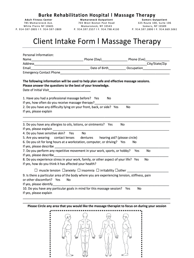 Script For Massage Therapist Fill Out Sign Online DocHub