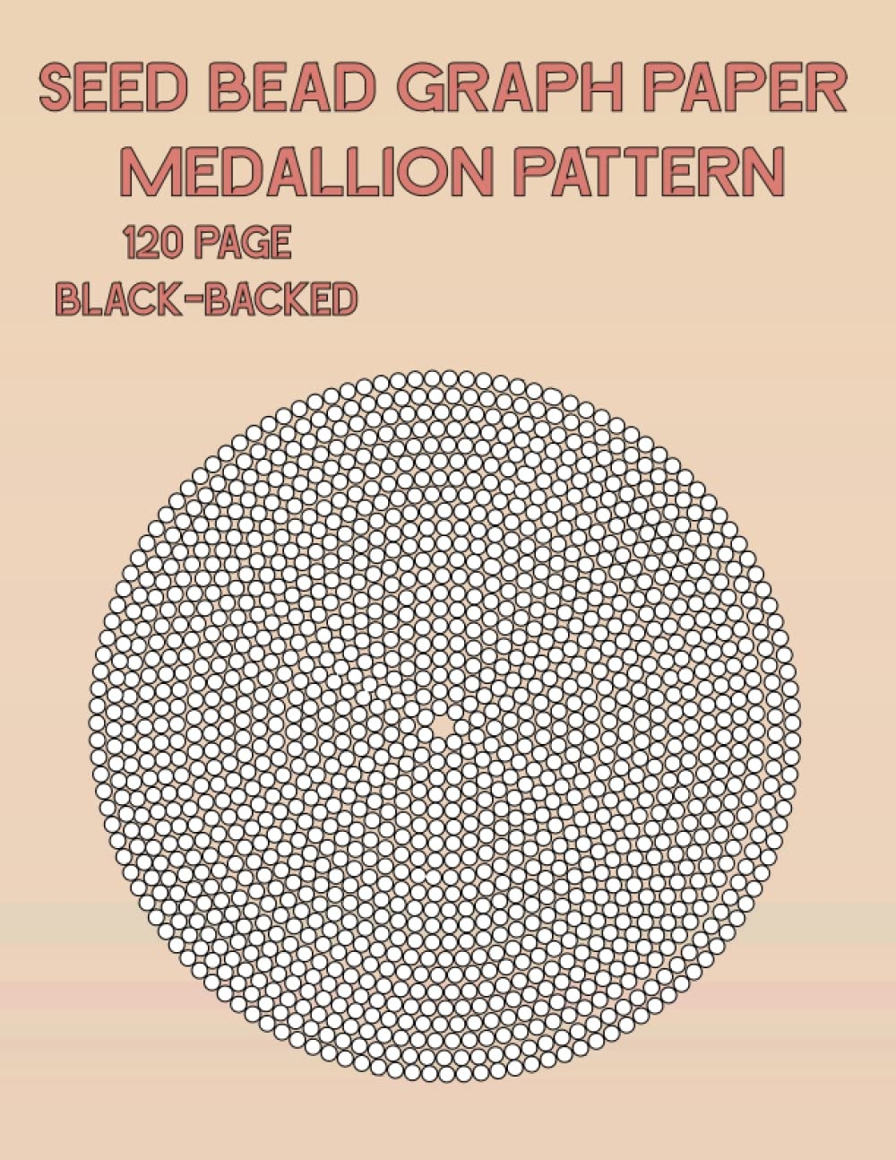 Seed Bead Graph Paper Medallion Pattern Large Print 120 Page Diana Amazon Books