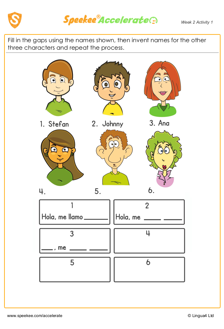 Spanish Printable Free Printable Spanish Worksheets For Elementary Worksheets Library