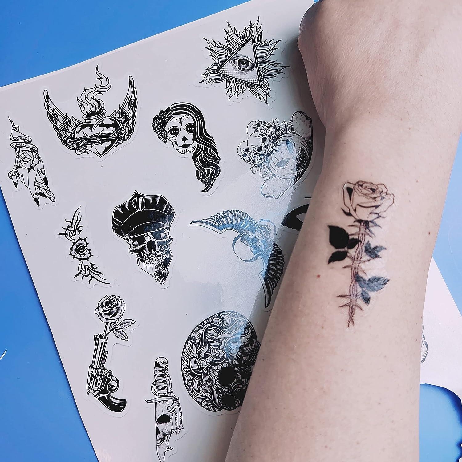 Temporary Tattoo Paper 5 Sheets DIY Image Transfer For Skin Inkjet Laser Printer 8 5x11 Inch Decal Paper Buy Now With Express International Delivery GoSupps