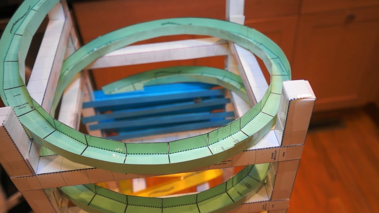 Printable Paper Roller Coaster Templates - Free Pdf