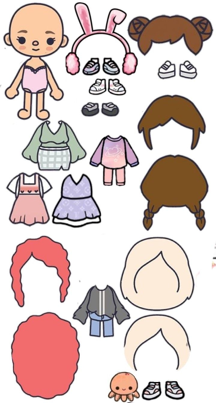 Toca Paper Doll