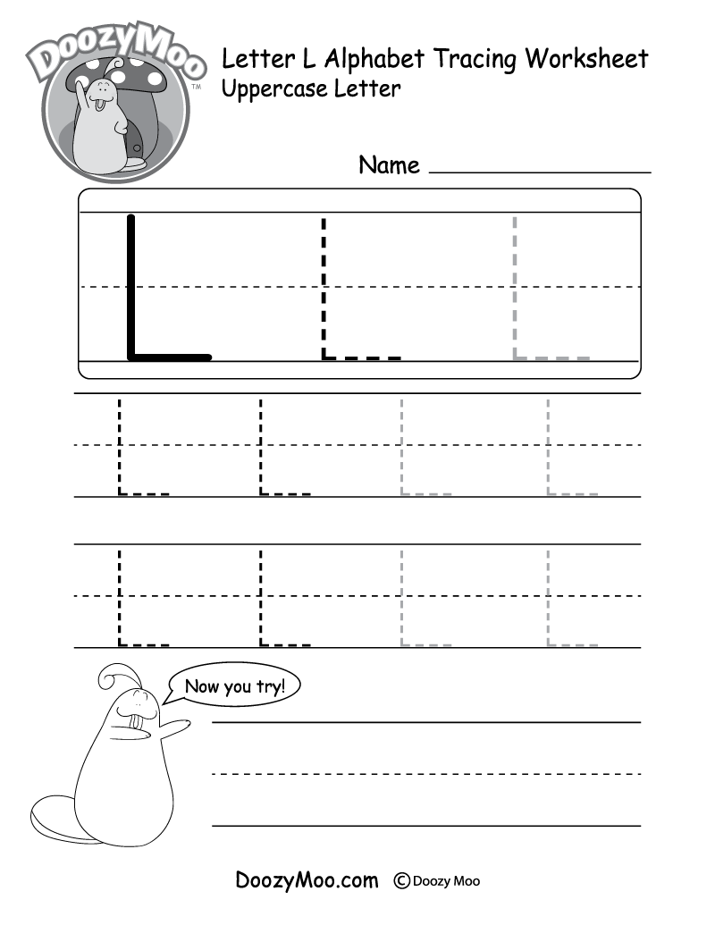 Letter L Printable Worksheets