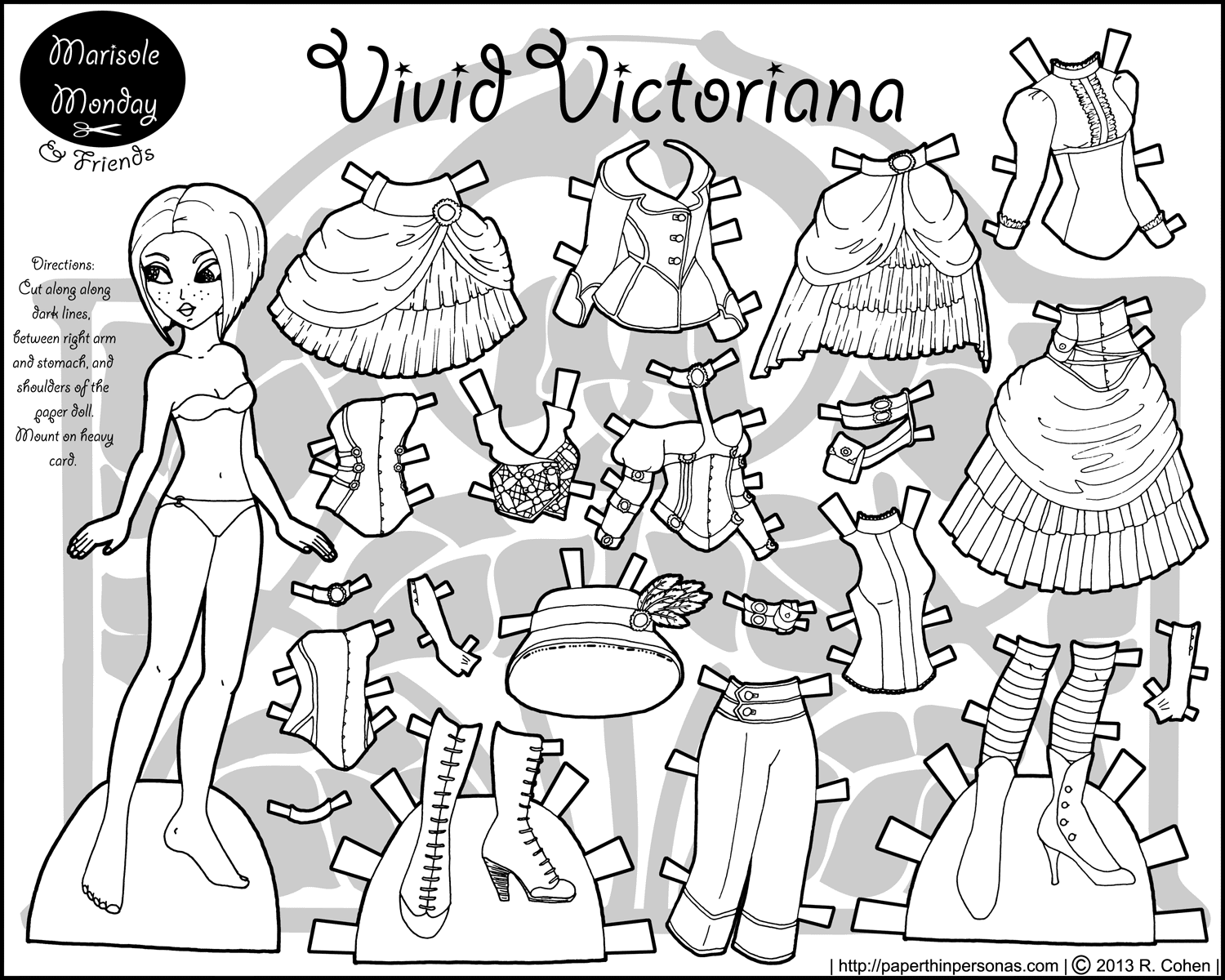 Free Printable Cut Out Paper Dolls